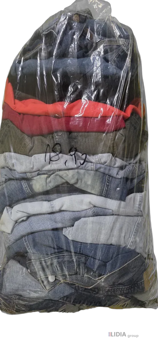 Używane kurtki jeansowe na kilogramy, zdjęcie 1